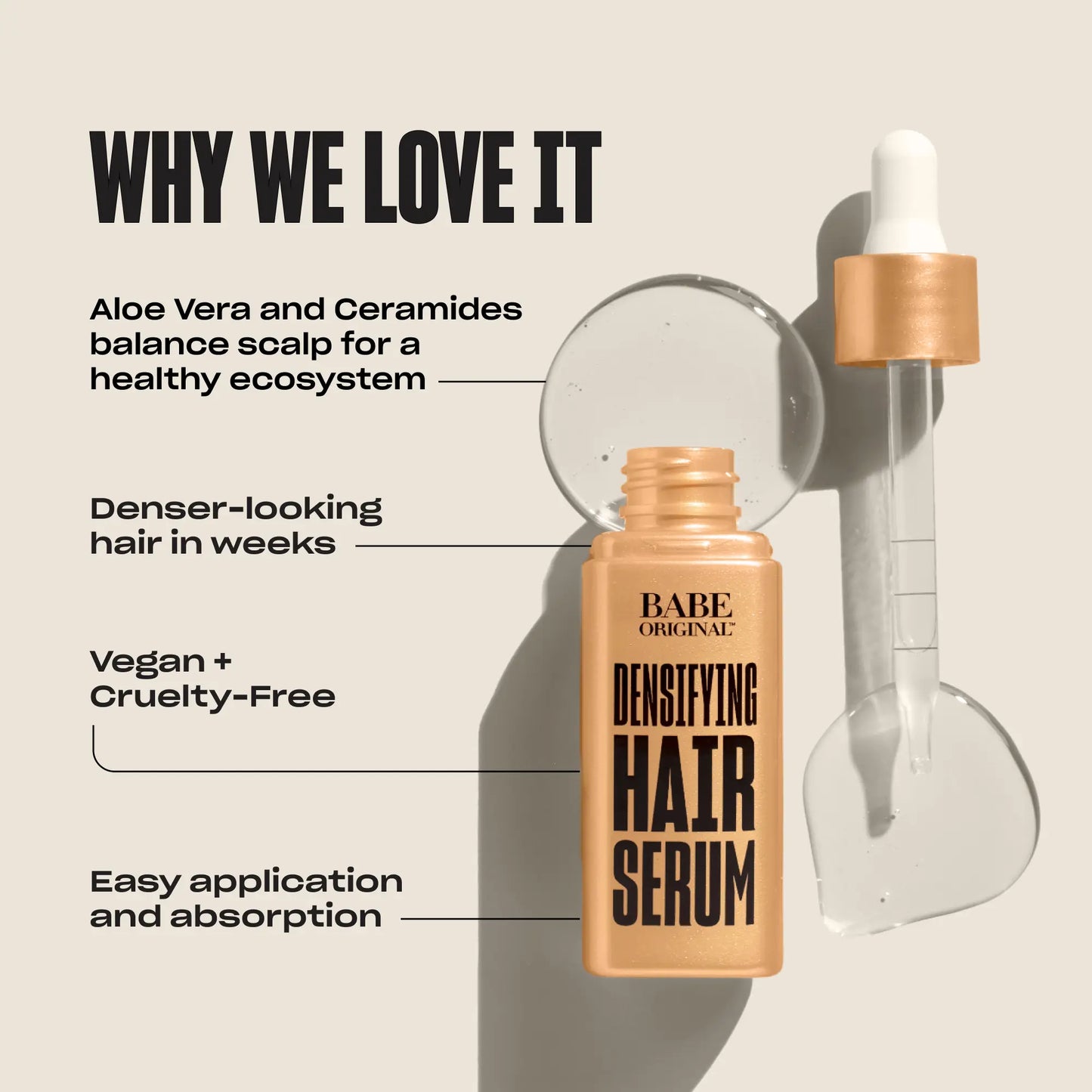 Densifying Hair Serum Babe Original