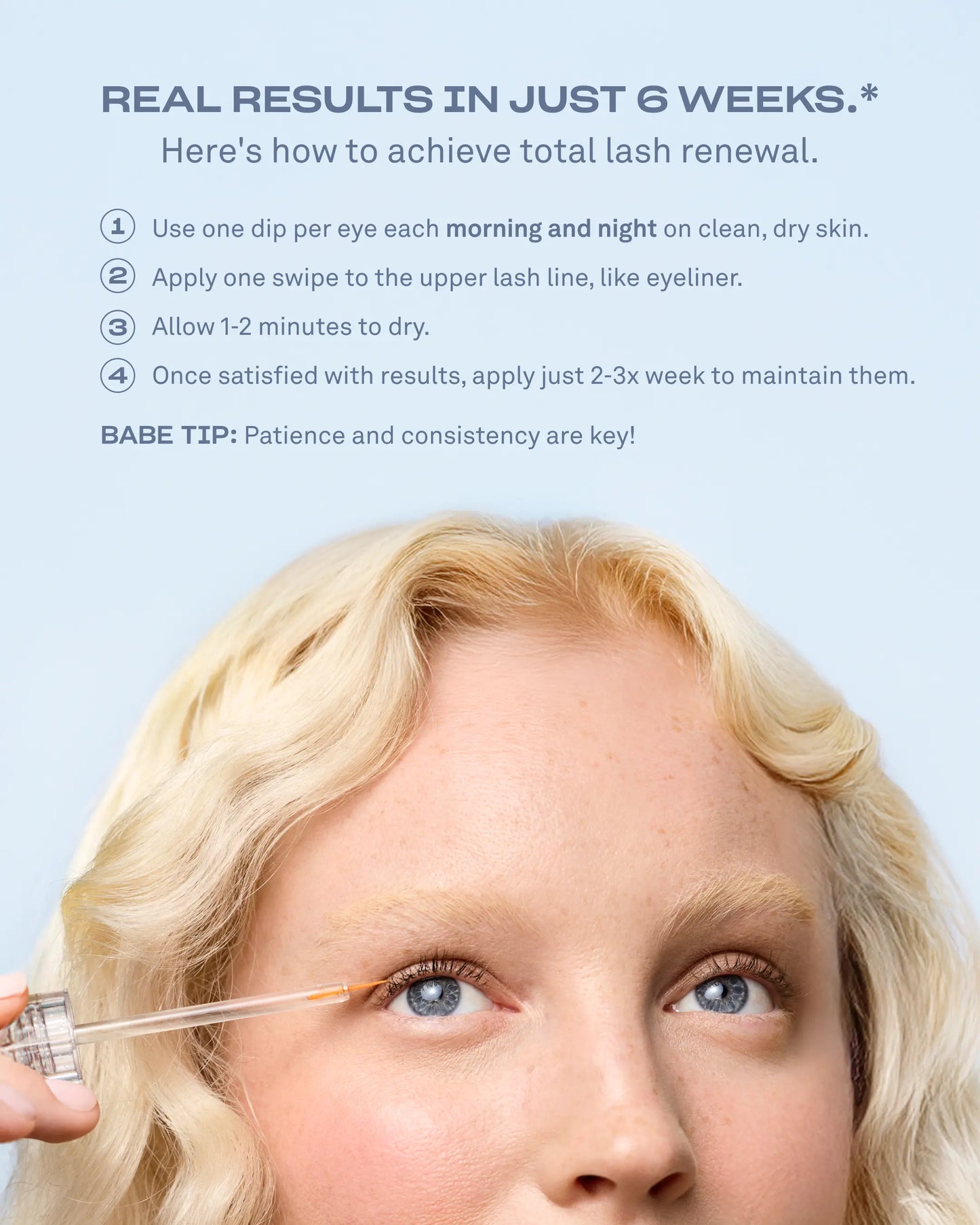 Renewing Lash Serum and Volumizing Mascara Duo Babe Original