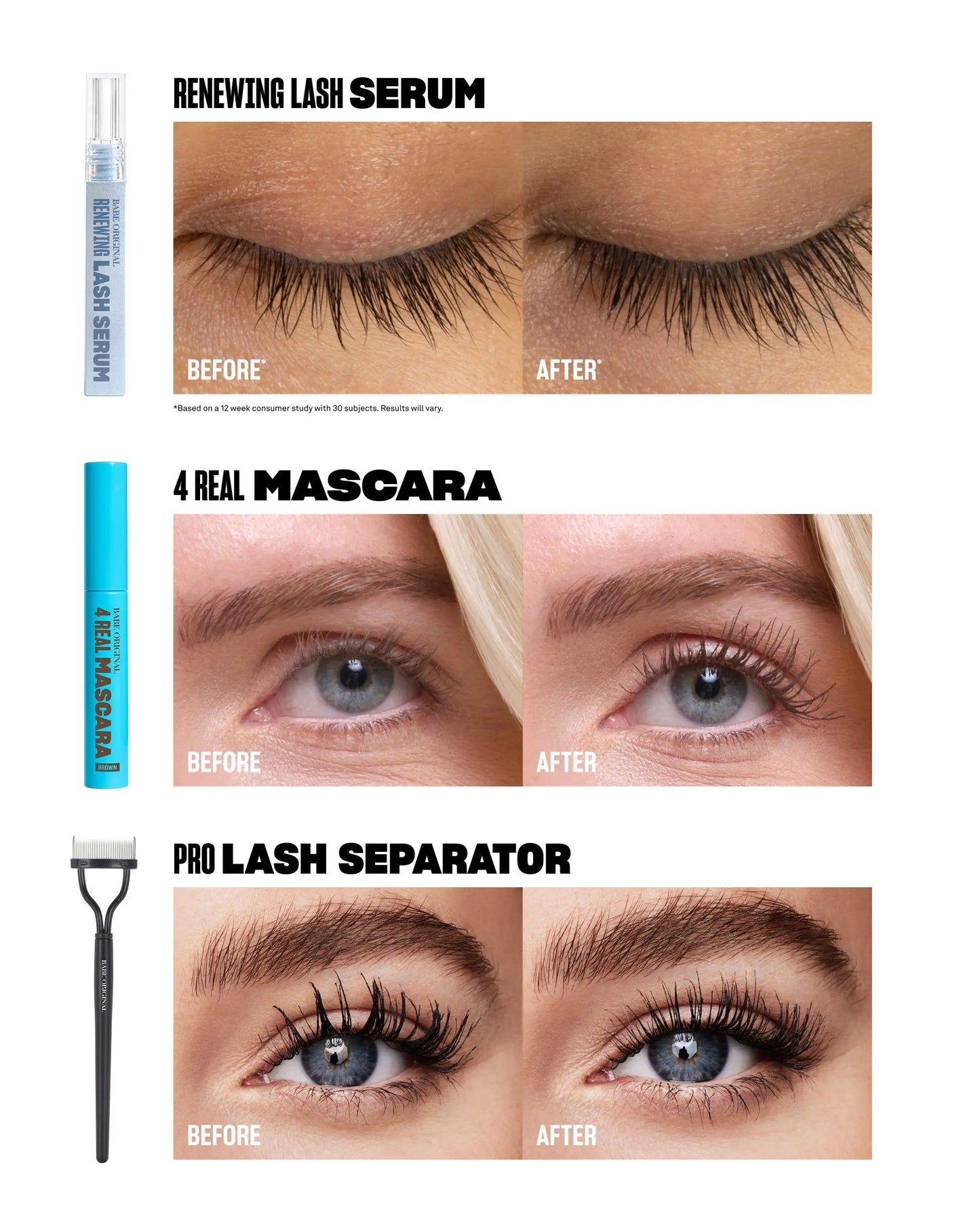 TLC Total Lash Care Kit Babe Original