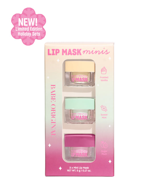 Holiday Lip Mask Minis Trio